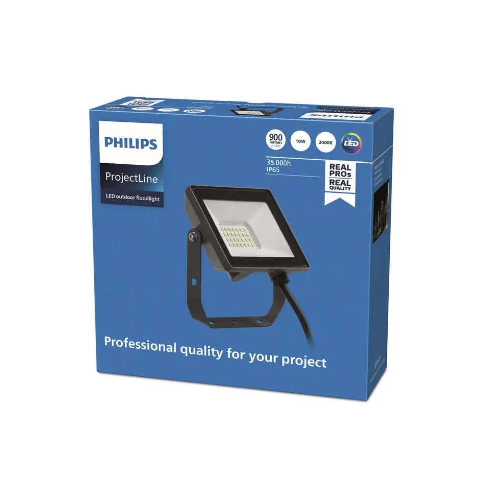 Philips ProjectLine utendørs LED-spot 3000K 10W