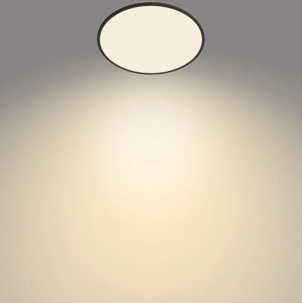 Philips SuperSlim taklampe 2.700K Ø54cm svart