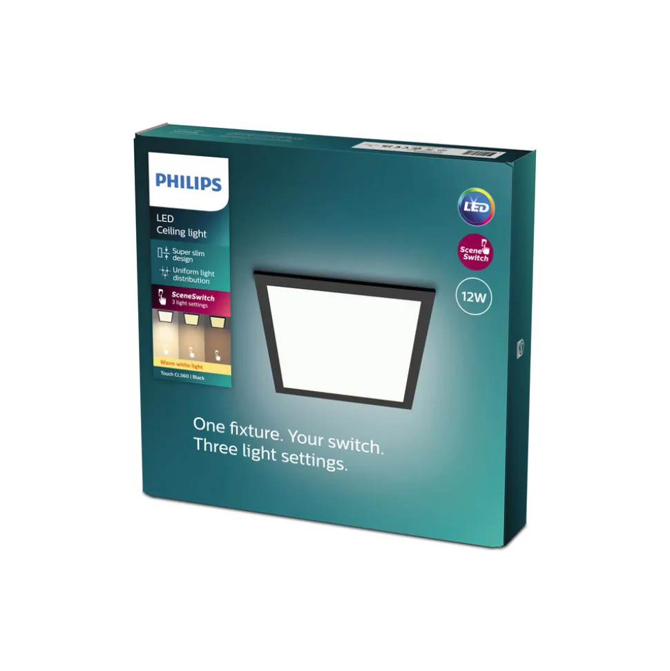 Philips Touch panel 32,8 x 32,8 cm 2 700 K svart