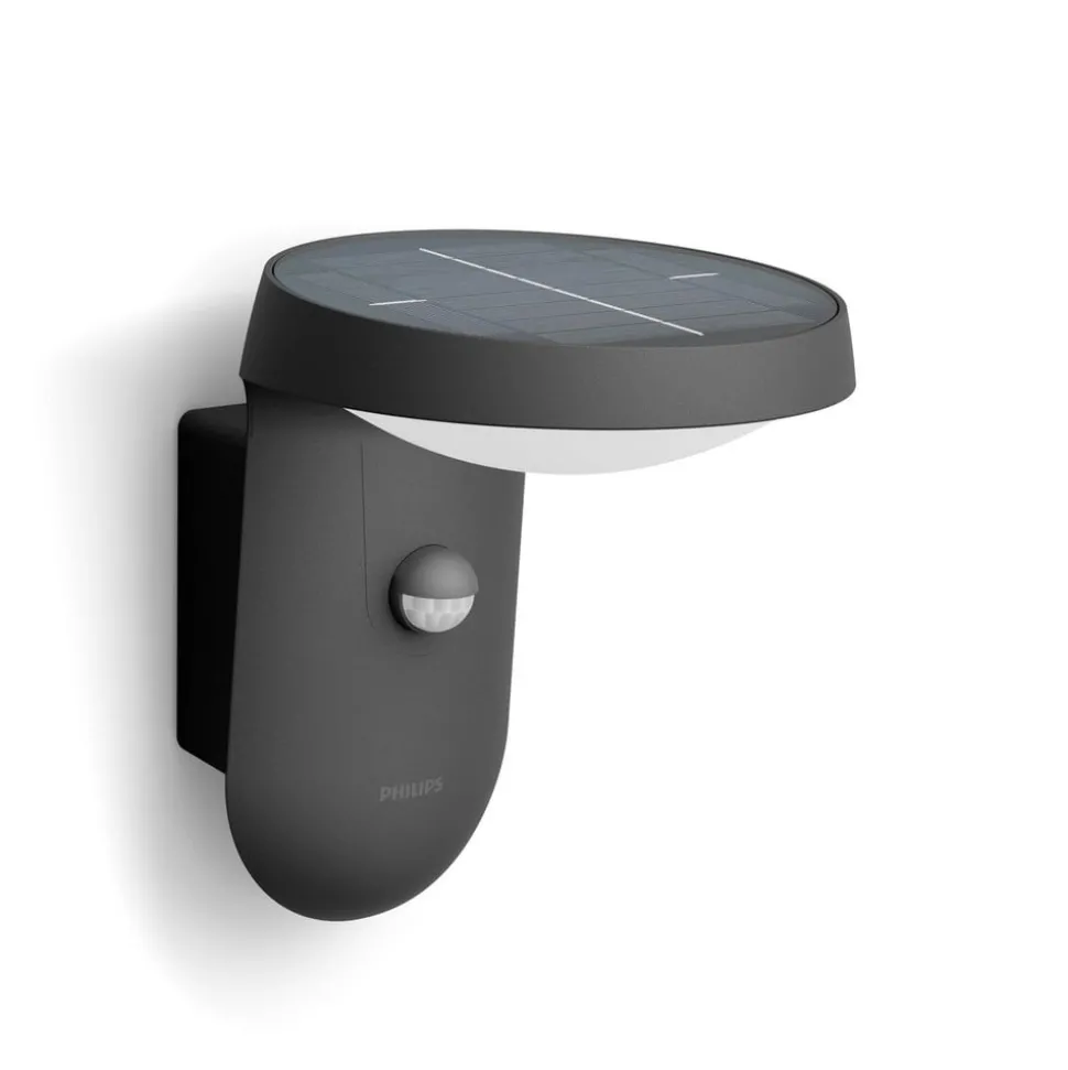 Philips Tyla ute solcellevegglampe sensor A-label