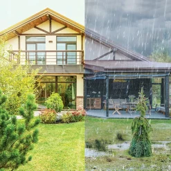 Philips utendørs LED-spot Lois UE flood, 14 W, 5000 K, IP65