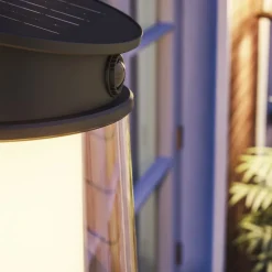 Philips utendørs LED-vegglampe Juda UE, sensor, IP44