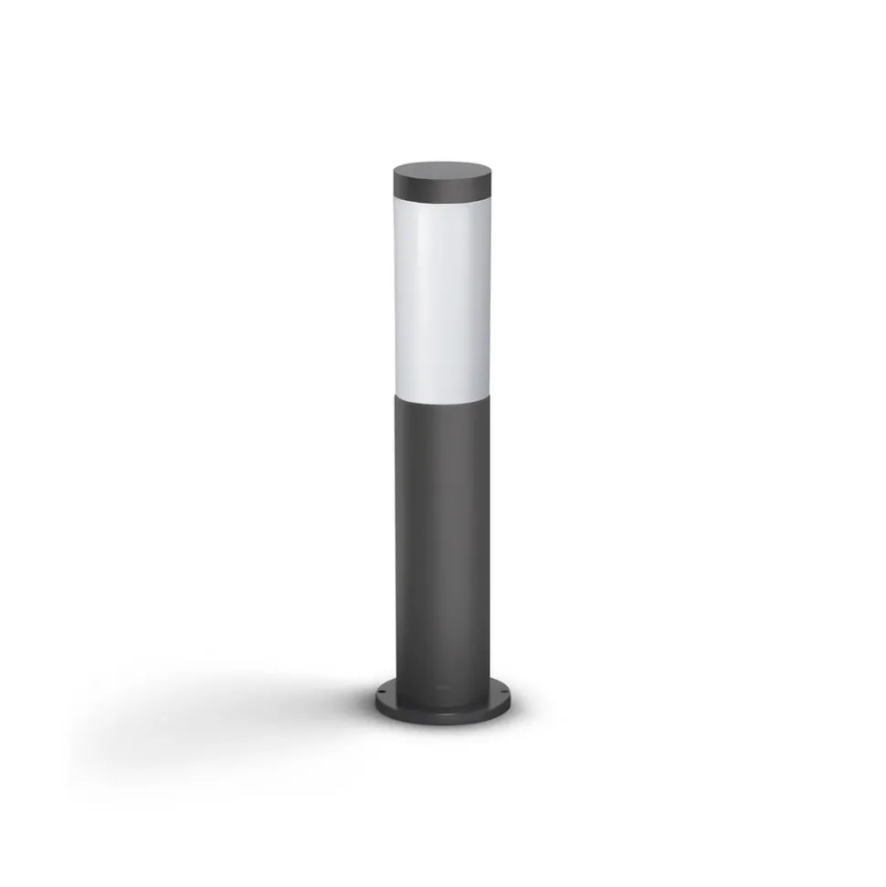 Philips Utrecht sokkellampe E27 antrasitt