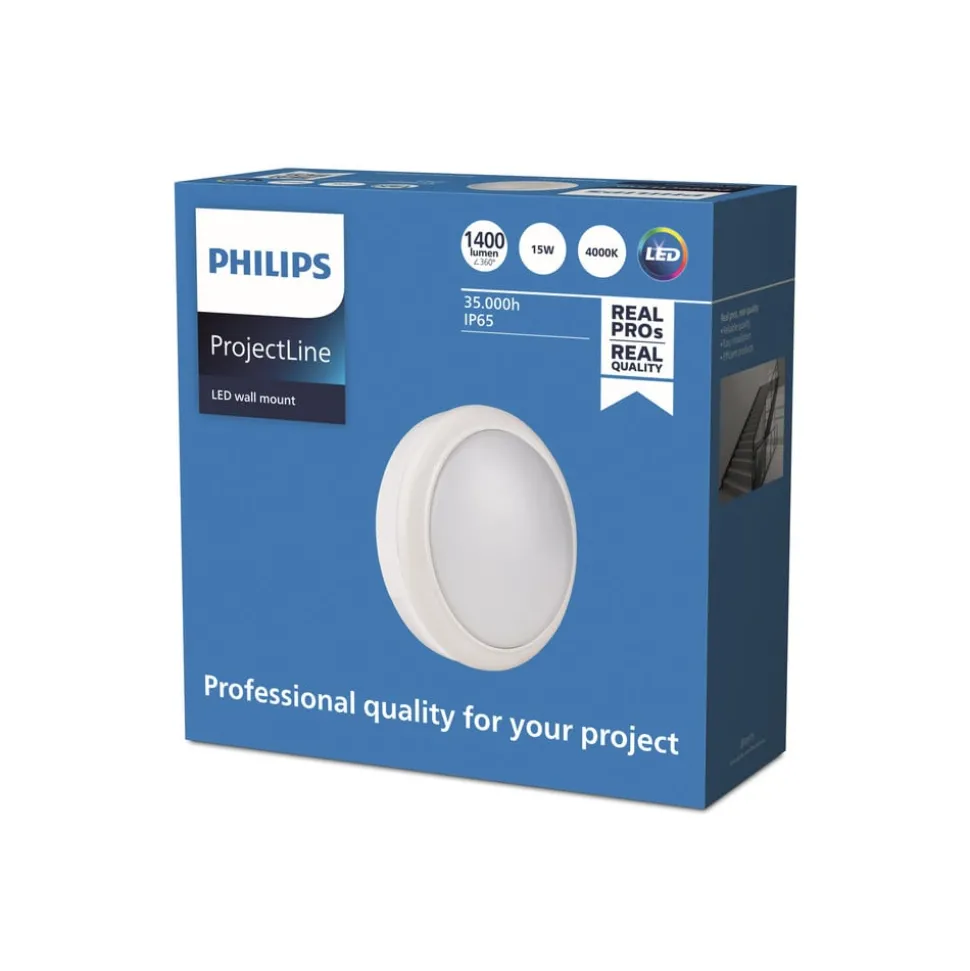 Philips Wall-mounted LED-vegglampe Ø18,2cm 4 000 K