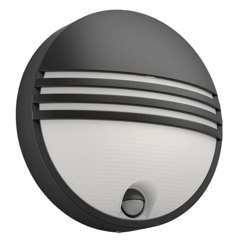 Philips Yarrow LED-utevegglys med sensor