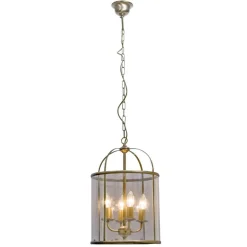 Pimpernel hengelampe, Ø 32 cm, bronse