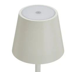 Poldina LED-lampe med jordspyd og batteri, hvit