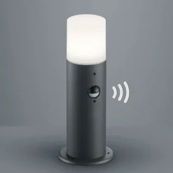 Praktisk sokkellampe Hoosic med sensor