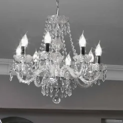 8-punkt krystallysekrone HALE