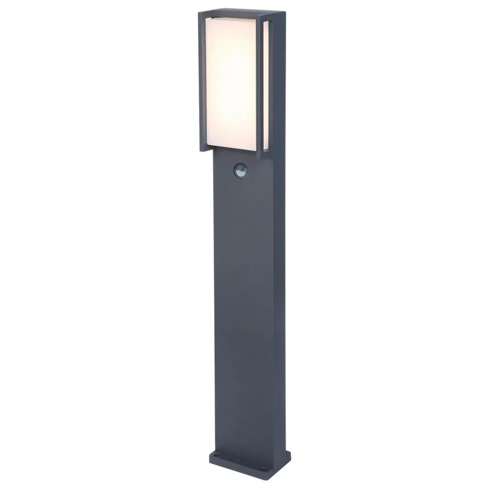 Qubo LED-veilampe antrasitt, bevegelsessensor