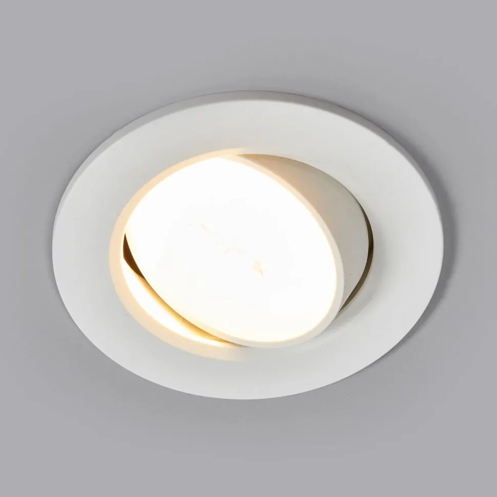 Quentin LED-innfellingslampe i hvit, 6W