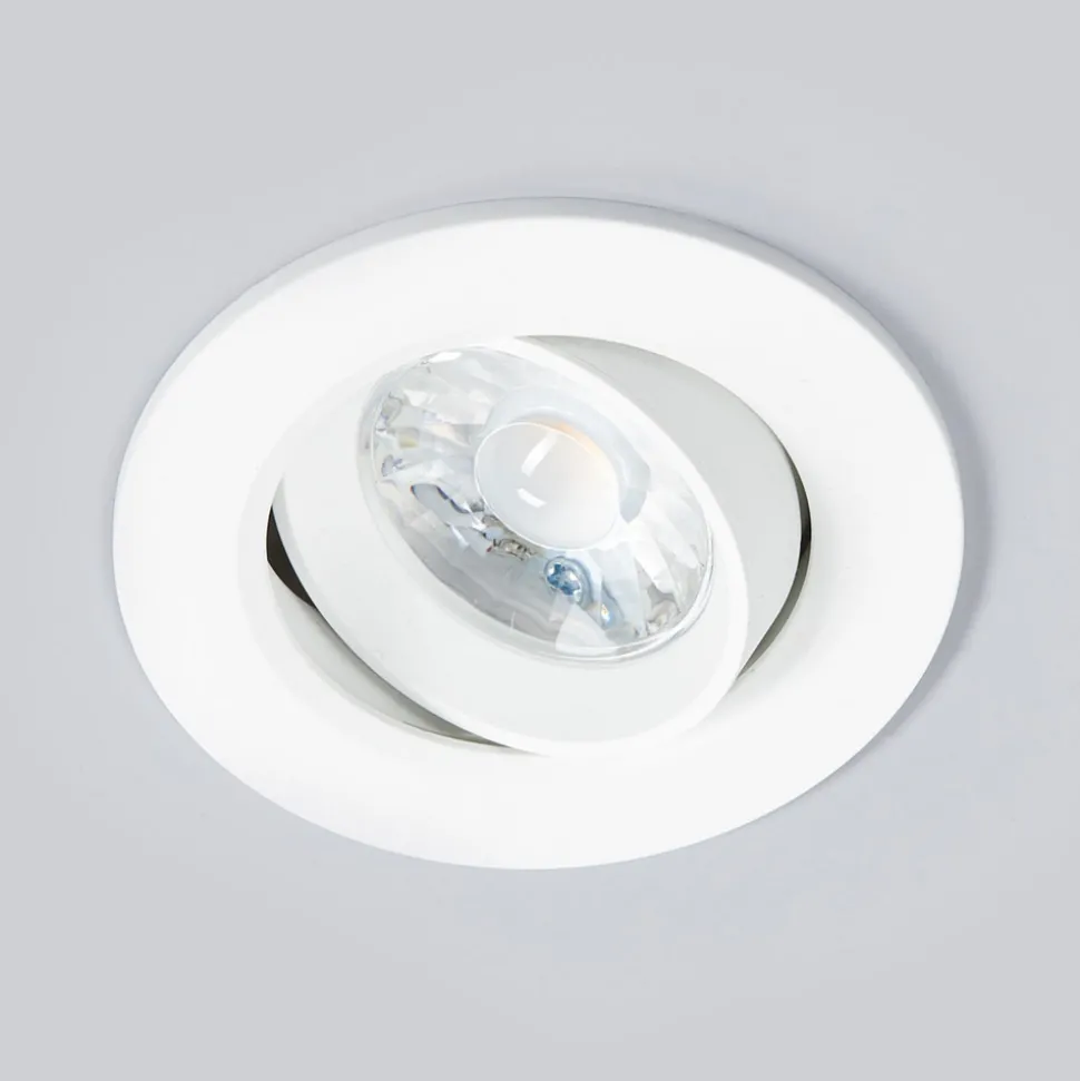 Quentin LED-innfellingslampe i hvit, 6W