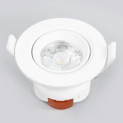 Quentin LED-innfellingslampe i hvit, 6W