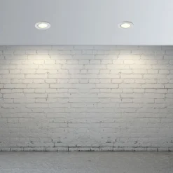 Quentin LED-innfellingslampe i hvit, 6W