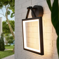 Rammeformet, utendørs LED-vegglampe Mirco