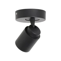 Razza takspotlight, svart, Ø 13 cm, metall