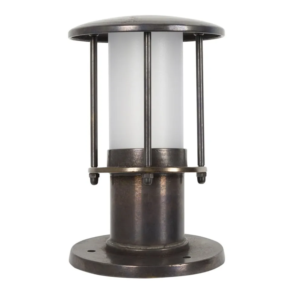 Resident 3 lampe med messingfot, bronse
