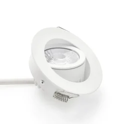 Rico LED innfellingsslampe, 6,5 W, hvit
