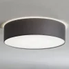 Rondo taklampe, grå, Ø 50 cm