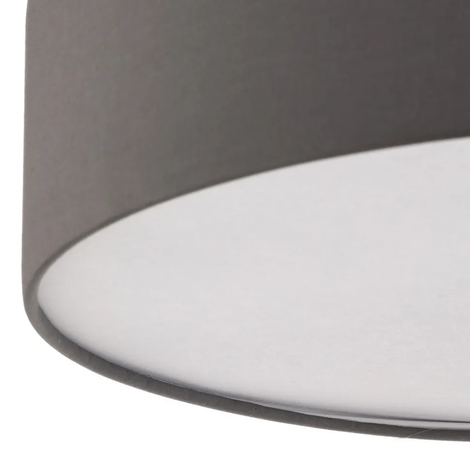 Rondo taklampe, grå, Ø 50 cm