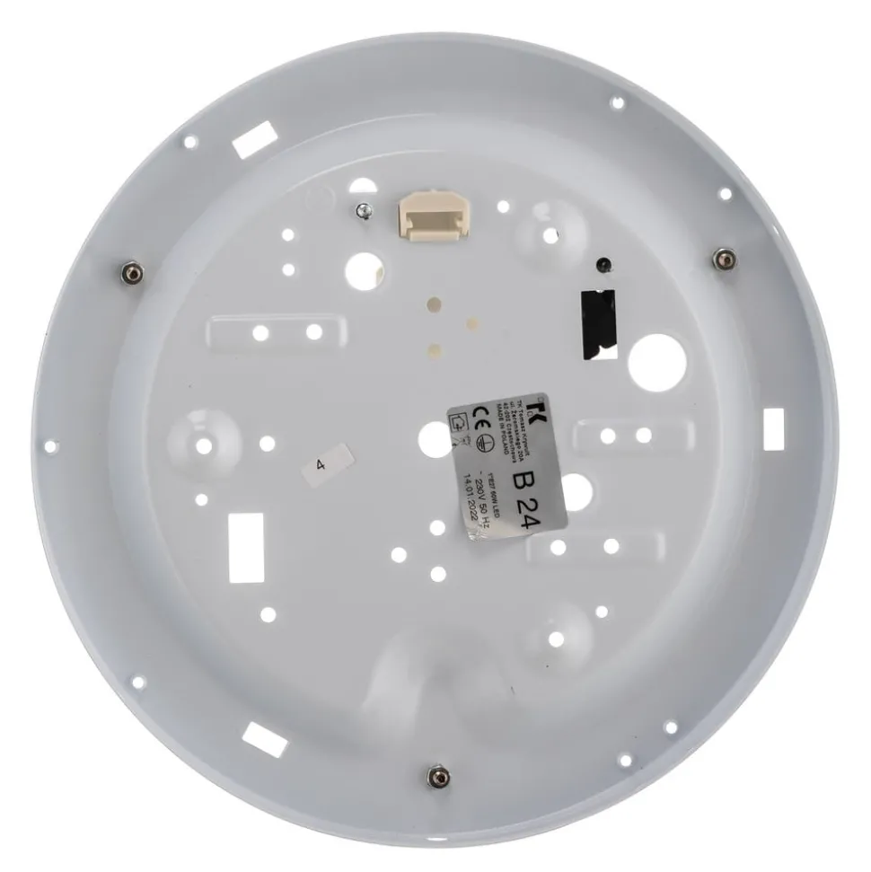 Rondo taklampe, hvit, Ø 30 cm