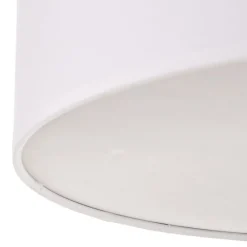 Rondo taklampe, hvit, Ø 50 cm