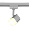 Roubaix DUOline LED-skinnespot, matt nikkel