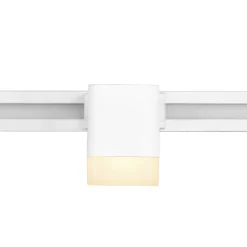 Roubaix DUOline LED-skinnespot, matt hvit
