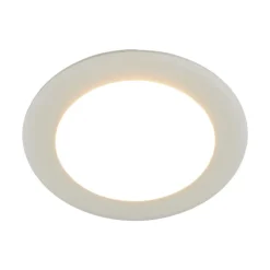 Rund LED-innfellingslampe Arian, 9,2 cm