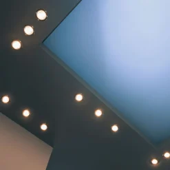 Rundt downlight Jura i krom