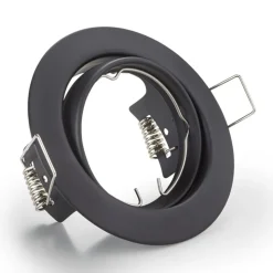 Rundt downlight Jura i svart