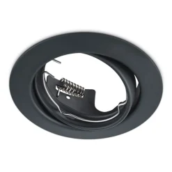 Rundt downlight Jura i svart