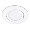 Rundt LED-downlight Rila, hvit