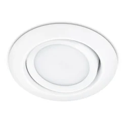 Rundt LED-downlight Rila, hvit