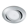 Rundt LED-downlight Rila, krom