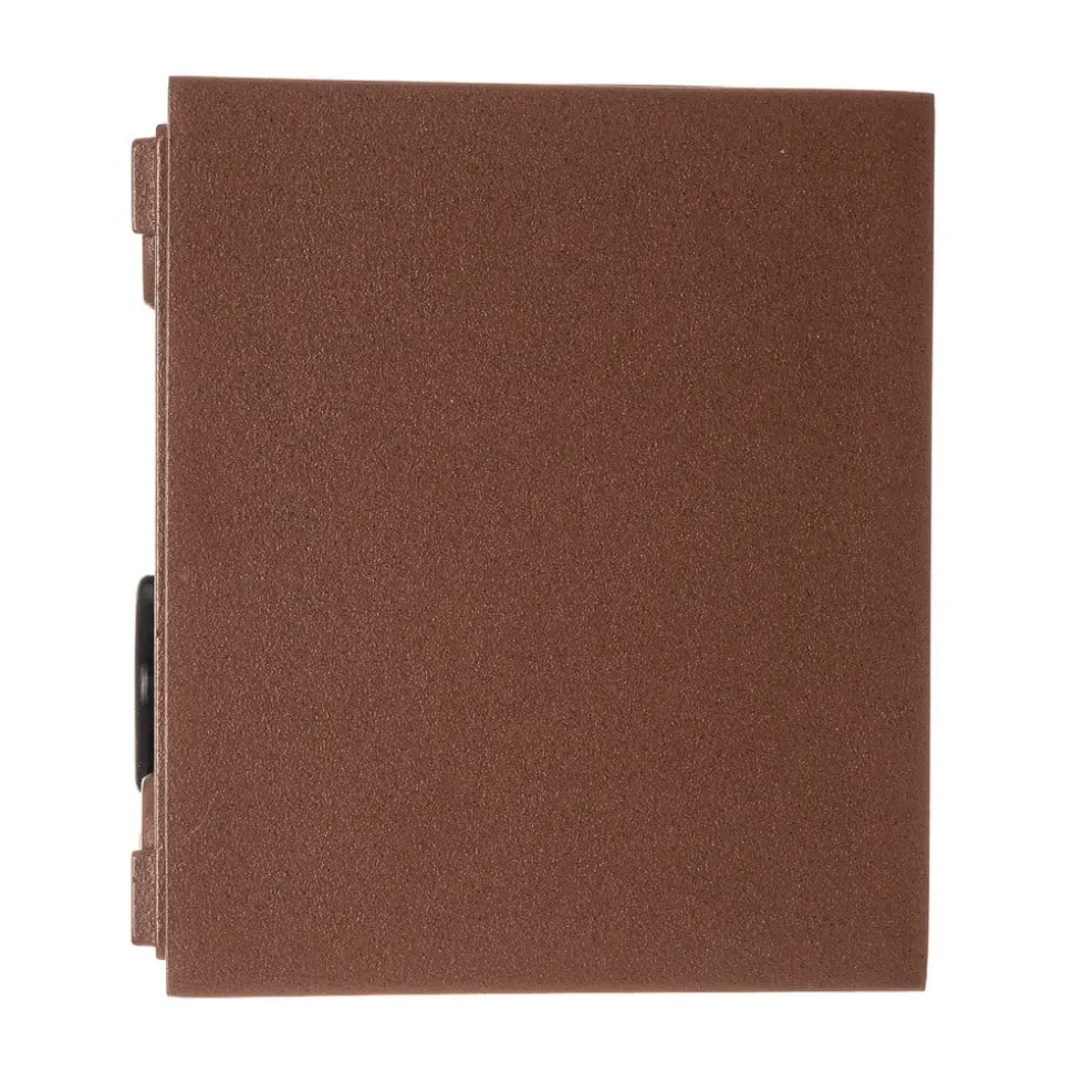 Rustbrun Tavi utendørs LED-vegglampe, 9,5 cm