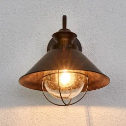 Rustikke Nautica utendørs vegglampe