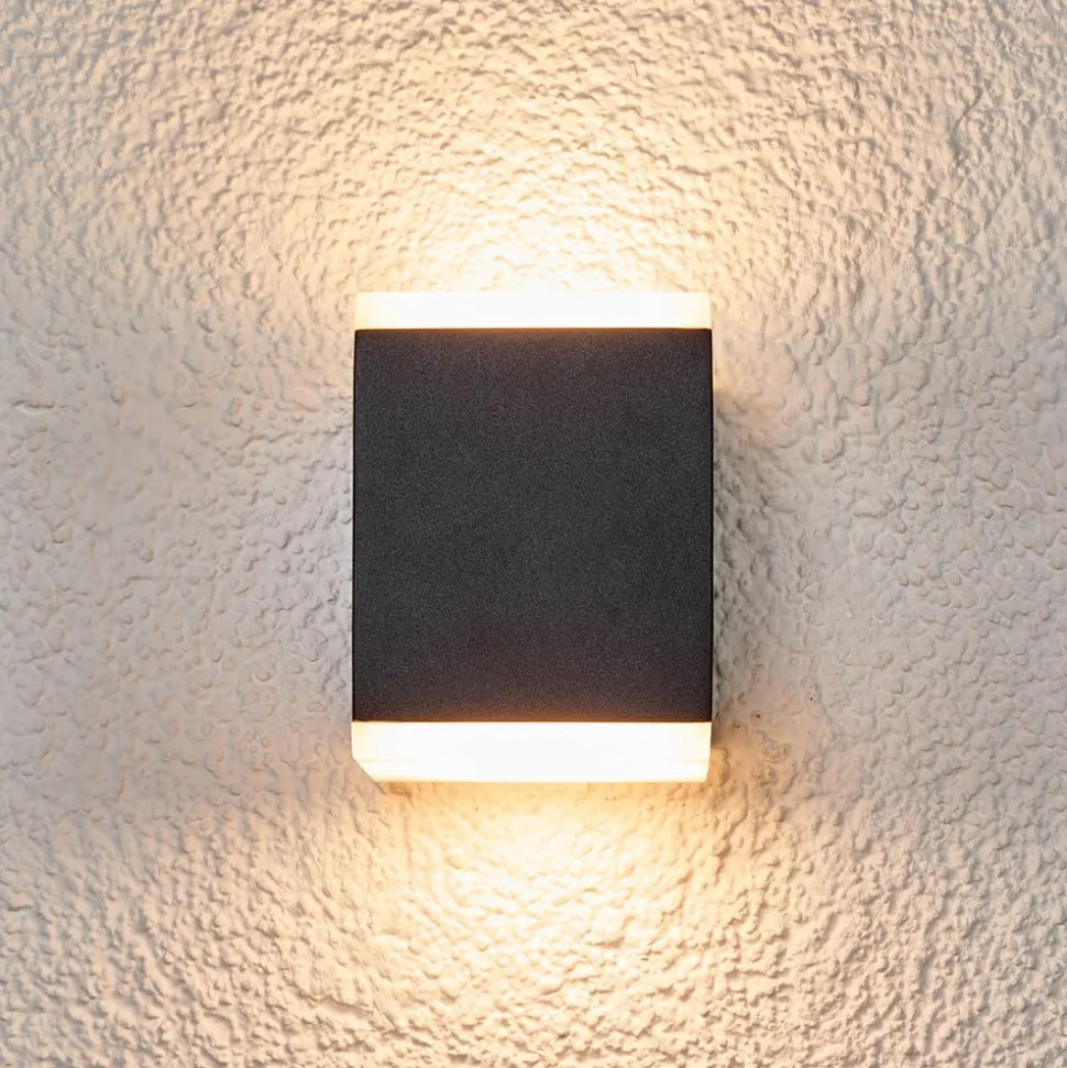 Sarah utendørs LED vegglampe med diffusor