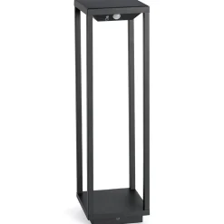 Saura solcelledrevet LED-sokkelbelysning med bevegelsesdetektor