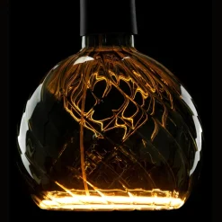 SEGULA floating globe twisted G150 E27 6W grå