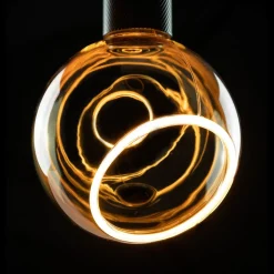 SEGULA flytende LED-globe G150 E27 4,5W gull 45°