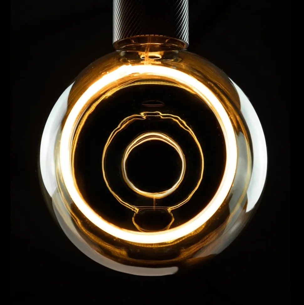 SEGULA flytende LED-globe G150 E27 6W røyk 90°