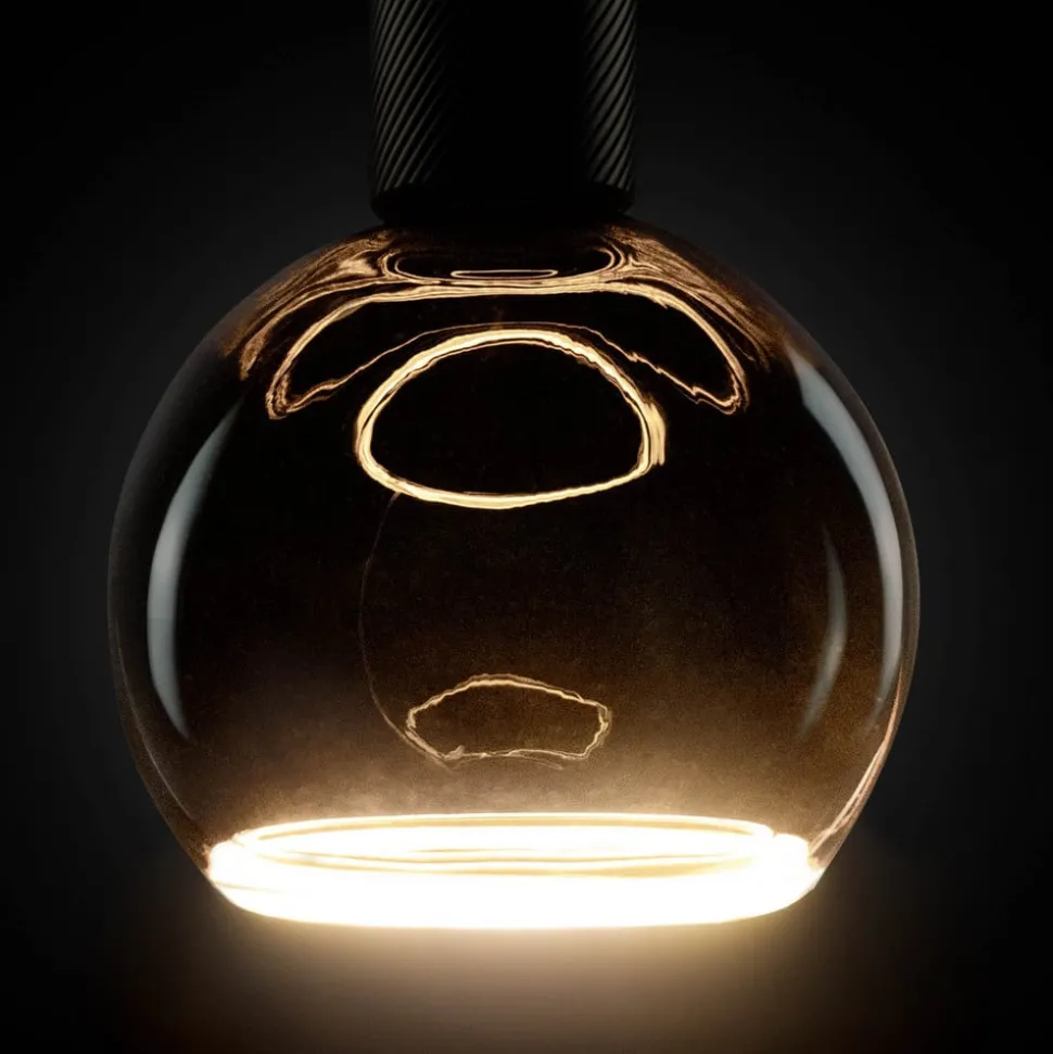 Segula globepære flytende, E27 svart G150 4 W 922 dimbar