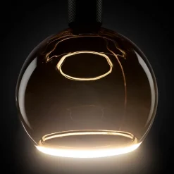 Segula globepære flytende, E27 svart G200 4 W 922 dimbar