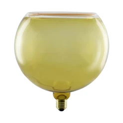 Segula globepære flytende, E27, gul G200 6 W 922 dimbar