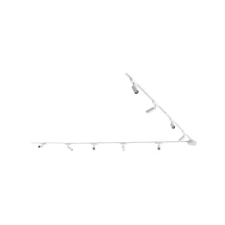 Skinne system 48V Lumaro, spot, 9 lyskilder, hvit, Ø4cm, 13 cm