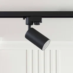 Skinnelampe Track GU10 1-fase system svart
