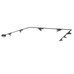 Skinnesystem Lumaro, lyskilder, 7 lyskilder, svart, 48 V, dimbar