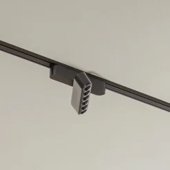 Skinnesystem Lumaro, lyskilder, 7 lyskilder, svart, 48 V, dimbar