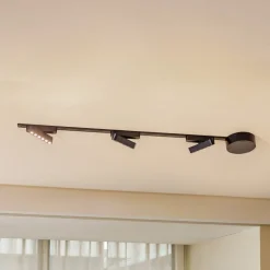 Skinnesystem 48V Lumaro, 3 LED-lister, svart, CCT